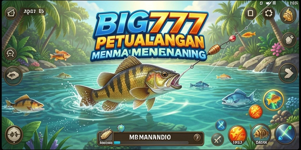 Tangkapan ikan yang seru dalam gameplay BIG777.