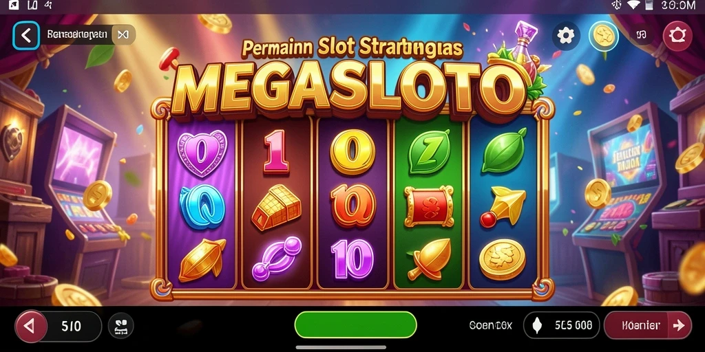 Tampilan menarik dari gameplay MEGASLOTO yang mengasyikkan.