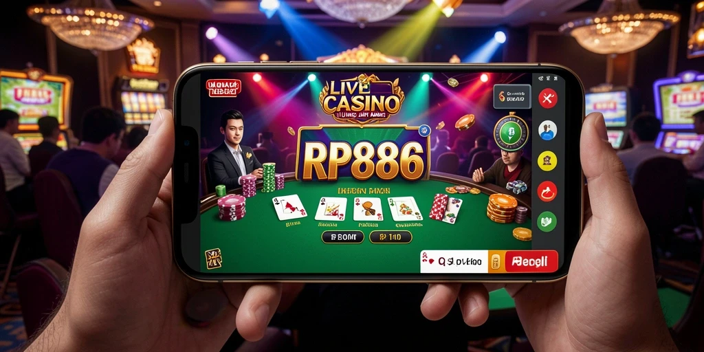Gameplay menarik dengan dealer langsung, menawarkan pengalaman kasino otentik.