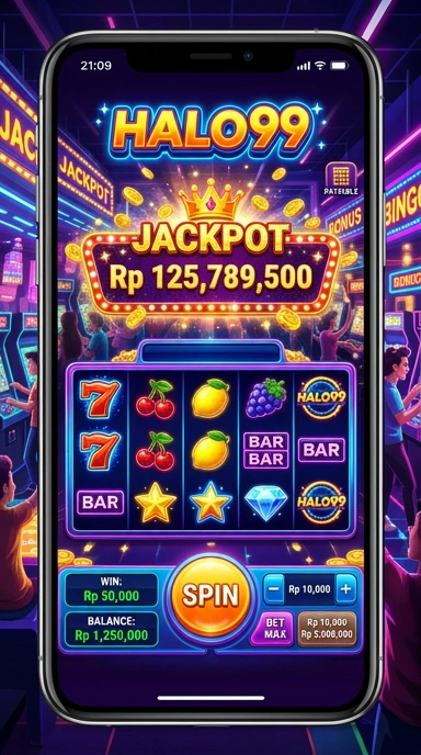 Tampilan antarmuka halo99 yang intuitif untuk pengguna.