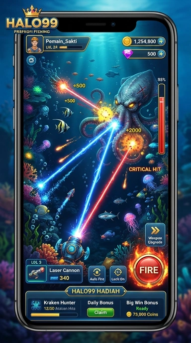 Screenshot menampilkan kategori aplikasi populer di halo99.